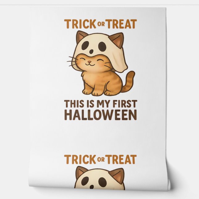 マジカルイントロヴェートキャットパステルウィッチハットハロウィーン 壁紙 (ほどく)