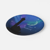 マジカルイードナイト – イスラムグリーティング紙プレート ペーパープレート (アングル)