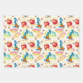 マジカルウィザードラッピング紙セット3 ラッピングペーパーシート (正面3)