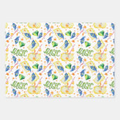 マジカルウィザードラッピング紙セット3 ラッピングペーパーシート (正面2)