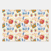 マジカルウィザードラッピング紙セット3 ラッピングペーパーシート (正面)