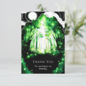 マジカルウィムシーウッドランド誕生日 サンキューカード (スタンド正面)
