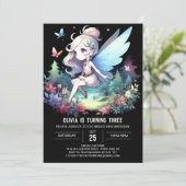 マジカルウィムシーフェアリー誕生日 招待状 (スタンド正面)