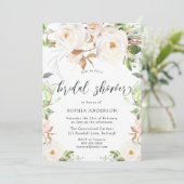 マジカルウィンター春フローラエレガントブライダルシャワー 招待状 (スタンド正面)