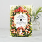 マジカルウッズマッシュルーム誕生日 招待状 (スタンド正面)