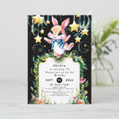 マジカルウッドランドバニー誕生日 招待状 (スタンド正面)