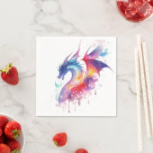 マジカルエンチャントドラゴン誕生日 スタンダードカクテルナプキン (インサイチュ)