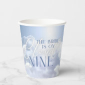 マジカルオンクラウドナイン9パンパスブライダルシャワー 紙コップ (正面)