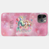 マジカルカラフルマーメイドネームバースデーギフト Case-Mate iPhoneケース (裏面(横))