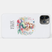 マジカルカラフルマーメイド 名前入り 誕生日プレゼント Case-Mate iPhoneケース (裏面(横))