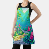 マジカルガーデンパスデザイン エプロン (インサイチュ)