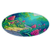 マジカルガーデンパスデザイン カッティングボード (角)