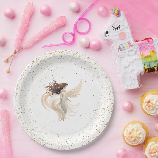 マジカルガーデンフェアリー紙プレート ペーパープレート (パーティー)