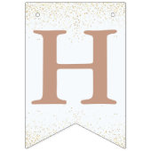 マジカルガーデンフェアリー誕生日バナー バンティングフラッグ (第2の旗)