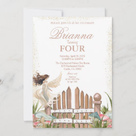 マジカルガーデンフェアリー誕生日招待状 招待状