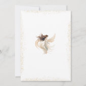 マジカルガーデンフェアリー誕生日招待状 招待状 (裏面)