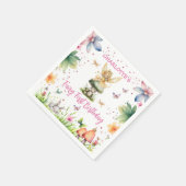 マジカルガーデンフェアリー1st誕生日 スタンダードカクテルナプキン (角)