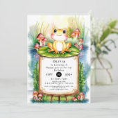 マジカルキッズカエル誕生日 招待状 (スタンド正面)