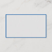 マジカルキツネファンタジー動物カラフルアニメ 名刺 (裏面)