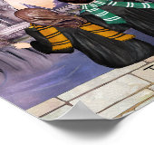 マジカルキャッスルウィザードポートレートコプルプリント ポスター (角)