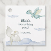 マジカルキャッスルキュートドラゴンズ子供の誕生日 フェイバータグ (正面)