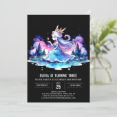 マジカルキャッスルプリンセス誕生日 招待状 (スタンド正面)