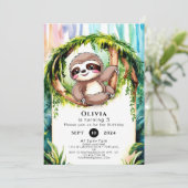 マジカルキュートスロッス誕生日 招待状 (スタンド正面)