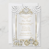 マジカルキンセアニェラホワイト金ゴールド 招待状 (裏面)