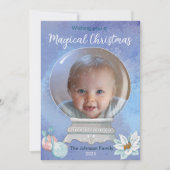 マジカルクリスマススノーグローブ シーズンカード (正面)