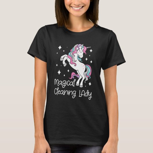 マジカルクリーニングレディーハウスキーパーハウス Tシャツ (正面)