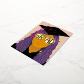 マジカルグラードグラスおめでとう卒業記念フォイル 箔シーズンポストカード (回転した状態)