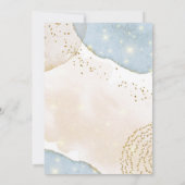 マジカルグリッターベビーシャワーサンキューカード サンキューカード (裏面)