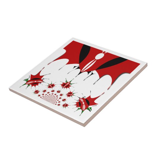 マジカルケニア:伝統の対称性の近代化🇰🇪 タイル (側面)