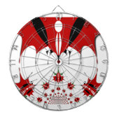 マジカルケニア:伝統の対称性の近代化🇰🇪 ダーツボード (正面)