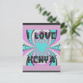 マジカルケニア:私はケニアが大好き ポストカード (スタンド正面)