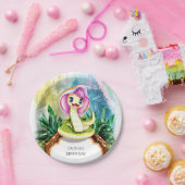 マジカルコブラスネーク誕生日 ペーパープレート (パーティー)