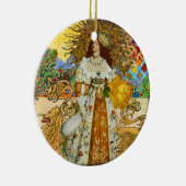 マジカルゴールデンプリンセスレオルネッサンスウーマン セラミックオーナメント (右)