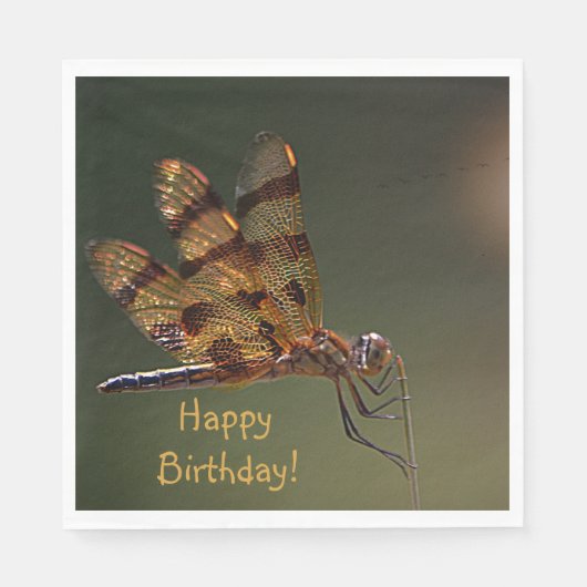 マジカルゴールデン誕生日 スタンダードランチョンナプキン (正面)