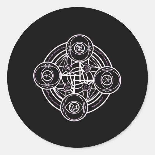 マジカルシギル（シール）シール18 ラウンドシール (正面)