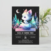 マジカルスイートウルフ誕生日 招待状 (スタンド正面)