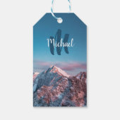 マジカルスカイモノグラムマウンテンストルジチスロベニア ギフトタグ (裏面)