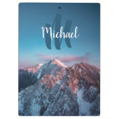 マジカルスカイモノグラムマウンテンストルジチスロベニア クリップボード (裏面)