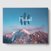 マジカルスカイモノグラムマウンテンストルジチスロベニア ゲストブック (裏面)