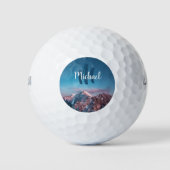 マジカルスカイモノグラムマウンテンストルジチスロベニア ゴルフボール (正面)