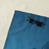 マジカルスカイモノグラムマウンテンストルジチスロベニア ビーチタオル (インサイチュ)