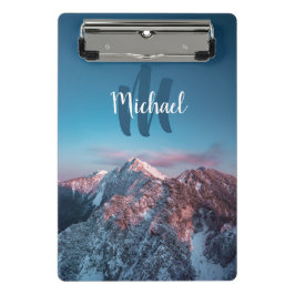 マジカルスカイモノグラムマウンテンストルジチスロベニア ミニクリップボード