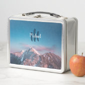 マジカルスカイモノグラムマウンテンストルジチスロベニア メタルランチボックス (インサイチュ)