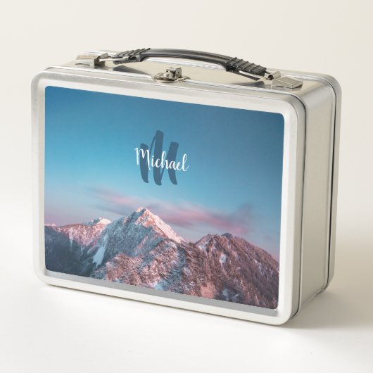 マジカルスカイモノグラムマウンテンストルジチスロベニア メタルランチボックス (正面)