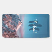 マジカルスカイモノグラムマウンテンストルジチスロベニア 横断幕 (横)