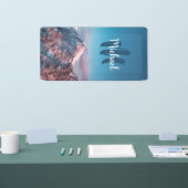 マジカルスカイモノグラムマウンテンストルジチスロベニア 横断幕 (トレードショー)